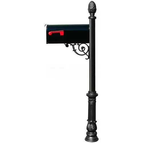 Custom wrought iron mailbox fabrication